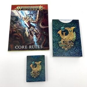 Lot Warhammer Seraphon Warscroll & Enhancement Cards Age Of Sigmar AoS & Rules